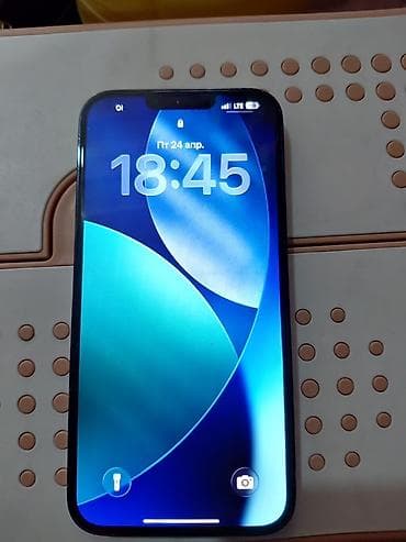 IPhone 13 Pro, 256 ГБ, Sierra Blue, Зарядное устройство, Кабель, Коробка, 100 %