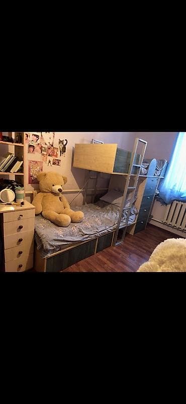 Двухъярусная детская кровать, Другой материал
