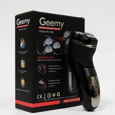 машинка барбер: Электробритва Более 120 мин, Автоматическая очистка — 1