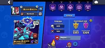 brawl: Аккаунт Brawl Stars Основные параметры: - Путь к славе: 51 700 - — 2