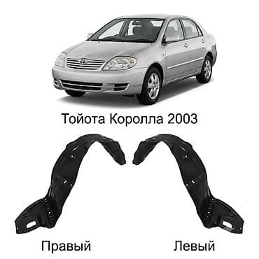 corolla e120: Подкрылок Комплект Toyota, 2003 г., Новый, Аналог — 1