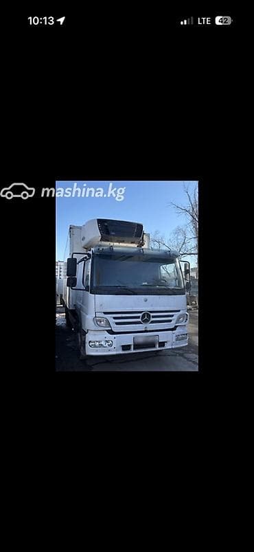 атего рефрижератор: Грузовик, Mercedes-Benz, Дубль, 7 т — 1