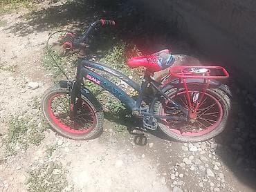 Детский транспорт: Детский велосипед BMX-стиля с колесами 16" - Рама стальная, окраска — 2