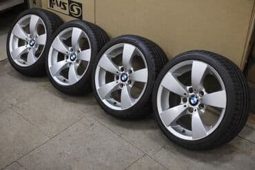 р13 ваз: Колеса в сборе 215 / 55 / R 17, Лето, Б/у, Комплект, Легковые, Литые, отверстий - 5 — 1