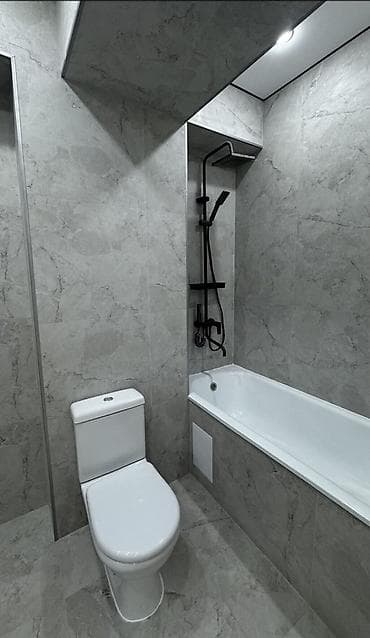 Батирлер: 1 бөлмө, 41 м², Көк-Жар ж/м Элитка, 10 кабат, Евро оңдоо — 6