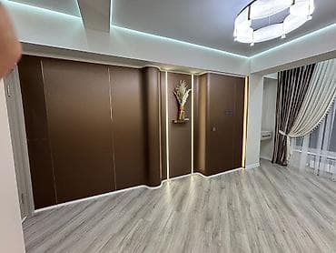 osh flat: 1 комната, 45 м², Тунгуч мкр Элитка, 6 этаж, Евроремонт — 5