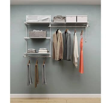 шкаф рассрочку: Гардеробная система ПРАКТИК Home Прихожая Light 7 белая- отличается — 1