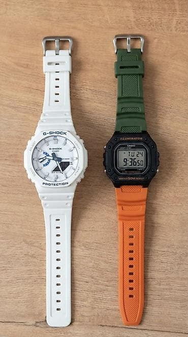 Спортивные часы: Спортивные часы часы, Casio (G-Shock), Таймер и секундомер, Водонепроницаемые, Унисекс — 1