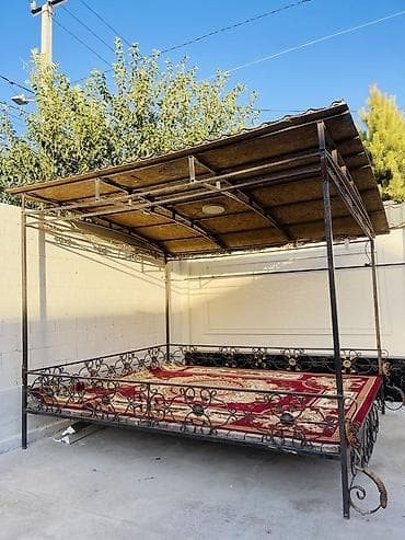 бассейн каркасный бу: Беседка 4 x 3 x 4 м, Металл — 1
