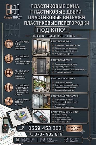 Двери на заказ: Пластиковые окна, двери, витражи и перегородки под ключ Что — 1