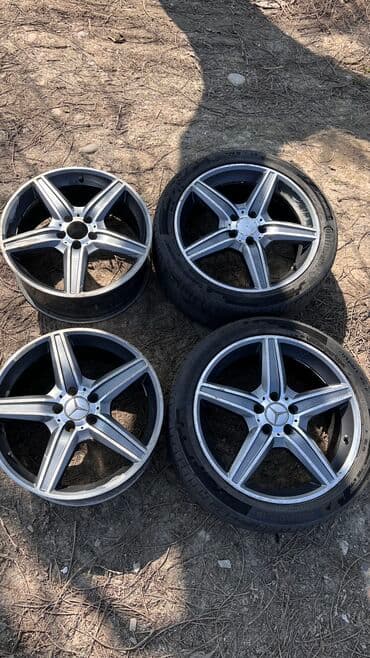 зимние шины на ниву 21214: Шины 255 / 40 / R 19, Лето, Б/у, Комплект, Легковые, Германия, Bridgestone — 6