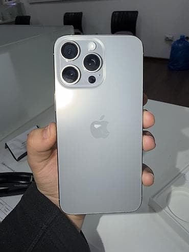 note 4: IPhone 15 Pro Max, Б/у, 256 ГБ, Natural Titanium, 86 % — 5