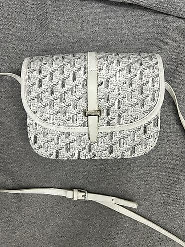 Сумка через плечо Goyard белого цвета Оригинальная сумка Goyard - — 1
