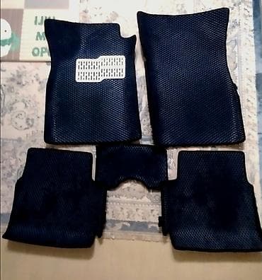 3D Резиновые Полики Для салона Chevrolet Cobalt, цвет - Черный, Б/у