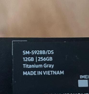 Уюлдук телефондор жана аксессуарлар: Samsung Galaxy S24 Ultra, түсү - Кара — 6
