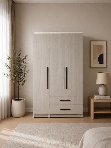 Шифоньеры, шкафы для одежды: Шифоньер, шкаф для одежды, Новый, Прямой, ЛДСП — 1