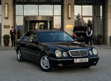продается в рассрочку авто минивен степ вагон: Mercedes-Benz E-Class: 2001 г., 2.6 л, Автомат, Бензиновая, Седан — 1