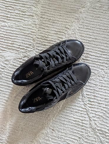 купить галоши мужские: Мужские кроссовки, 43, Zara, Новый, цвет - Черный, Самовывоз — 3