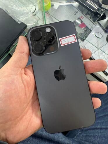 IPhone 16 Pro, Б/у, 256 ГБ, Black Titanium, 99 %