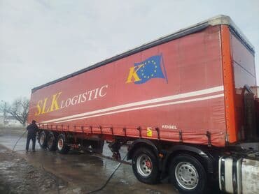 ручник камаз: Прицеп, Kogel, Тентованный, от 12 т, Б/у — 8