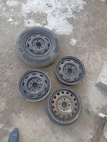 диски 4х114 3: Железные Диски R 14 Комплект, отверстий - 4, Б/у — 1