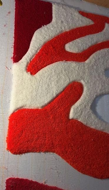 идиш бу: Комплект для ручного тафтинга ковров с кадрированием Полный набор — 8