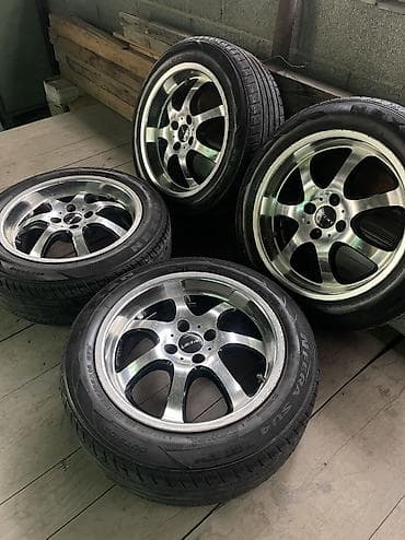 jdm: Литые Диски R 16 RAYS, Комплект, отверстий - 4, Б/у — 4