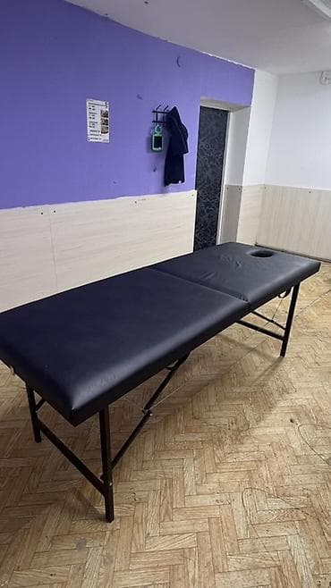 пуфик складной: Массажное кресло, Б/у, Самовывоз, Платная доставка, цвет - Черный — 2