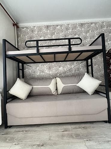 2х ярустные кровати: Двухъярусная система «кровать над диваном» - Верх: односпальная — 6