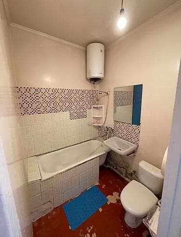 Квартиры: 1 комната, 45 м², Аламедин-1 мкр 105 серия, 2 этаж, Косметический ремонт — 5