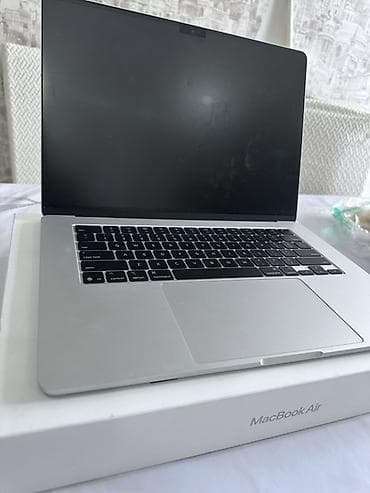 Ноутбуктар: Apple MacBook Air 15" (серебристый) Основные характеристики: - Экран — 4