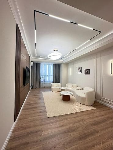 3 room flat: 3 комнаты, 101 м², Элитка, 11 этаж, Дизайнерский ремонт — 1