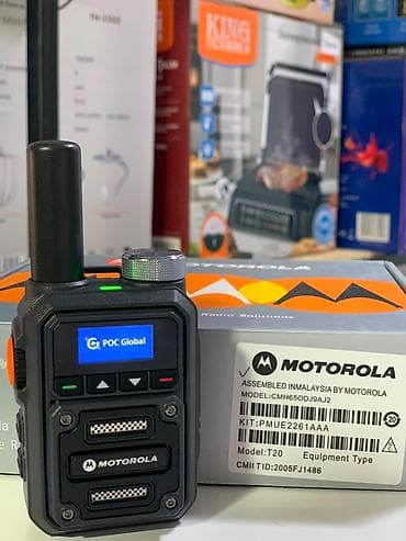e96a hoco: Рация Motorola POC (модель T20) Ключевые возможности: - Работа — 4