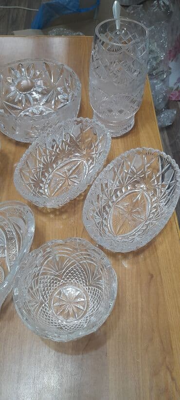 красивые вещи: Продаю хрусталь Советский.Большие.Сост отличное.Цена 1000 сом шт.Какой — 3