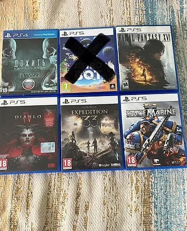 Продаю Игры для PlayStation 5: Final Fantasy XVI - 2500, Diablo IV - at lalafo.kg Продаю Игры для PlayStation 5: Final Fantasy XVI - 2500, Diablo IV -