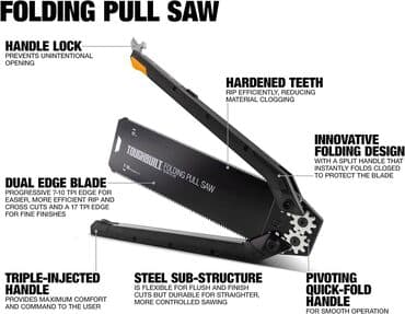 электролобзик бишкек: ToughBuilt Folding Pull Saw — 3