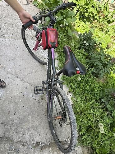 fixed gear: Горный велосипед 26" Нет подножки - Рама стальная, геометрия — 3