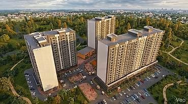 Продажа квартир: 2 комнаты, 74 м², Элитка, 3 этаж, Готовая ПСО (под самоотделку) — 2