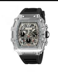 часы спортивные противоударные водонепроницаемые: Activa X Invicta Men's Watch w/ Skeleton Dial - 44.3mm PF22222 — 1