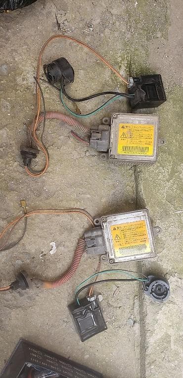 led lights: Комплект передних фар Nissan Б/у, Оригинал, Япония — 2