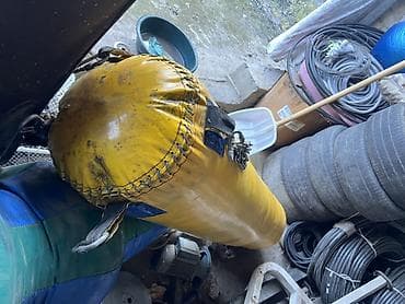 Спорт жана эс алуу: Тяжёлые боксерские мешки и манекен для единоборств. - Материал — 2