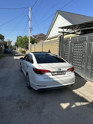 Транспорт: Hyundai Sonata: 2016 г., 2 л, Автомат, Газ, Седан — 2