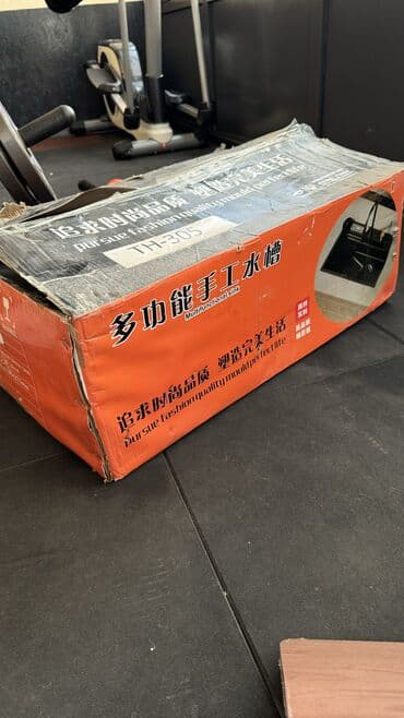 раковина с тумбой в бишкеке: Продается новая мойка! Цена:15000 сом! Качество 100 из 100 Метал — 17