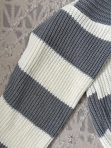 Свитера: Полосатый вязаный свитер Marrakech Knitting - Модель: полусвитер на — 2
