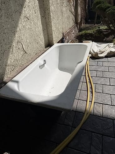 эмалировка ванны: Ванна прямоугольная стальная/чугунная с эмалевым покрытием — 2