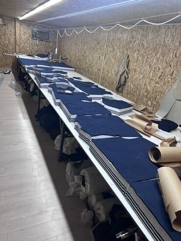 столы ком: Закройный стол, Б/у, цвет - Белый — 5