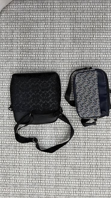yandex bag: Классическая сумка, Coach, Материал: Комбинированный материал, Застежка на молнии, Мужские — 4