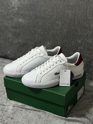 оригинал косметика: Кроссовки, 36, 36.5, 37, Lacoste, Новый, цвет - Белый — 1