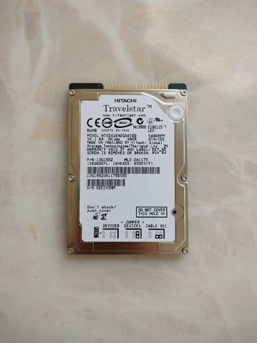 сколько стоит диск для компьютера: Маалымат алып жүрүүчү, Hitachi, HDD, 2.5", Ноутбук үчүн — 1