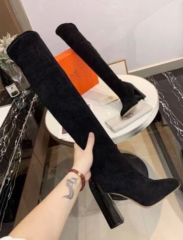 ботфоры: Очень удобные классные ботфорты от бренда HERMES Качество отличное — 1